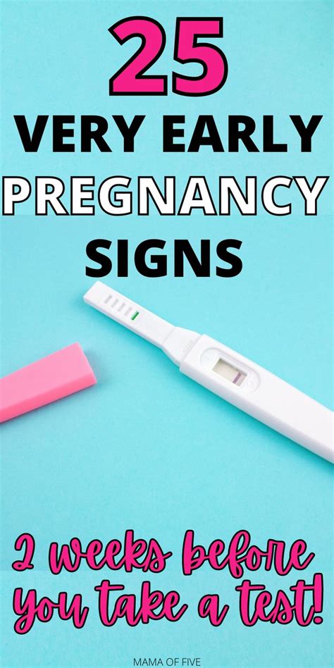 Pin On Early Pregnancy Signs