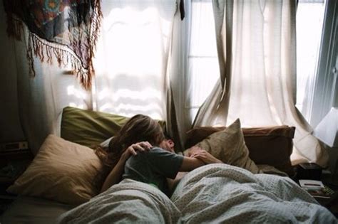 Sunday Morning Rain Is Falling Romantic Couples In Bed Couple Cuddle
