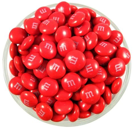 Red Mandms Red Red Cottage Chocolate Sweets