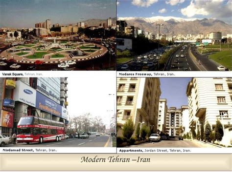 Modern Tehran Iran Vanak Square