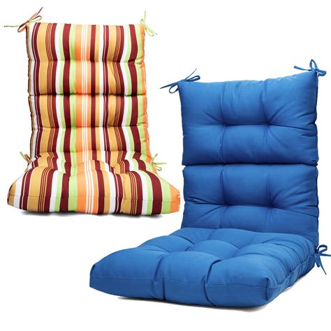 44x21 Inch Outdoor Chair Cushion 24pcs High Back Chair Cushions Patio