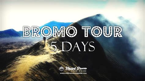 mount bromo tour 5 days 4 nights ijen crater mount bromo malang batu city tour bromo