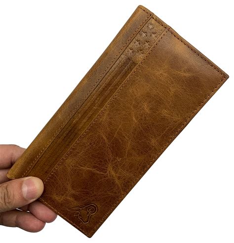 Genuine Leather Checkbook Cover For Men And Women Checkbook Etsy