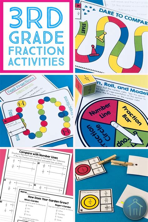 Fun Fraction Games For 3rd Graders