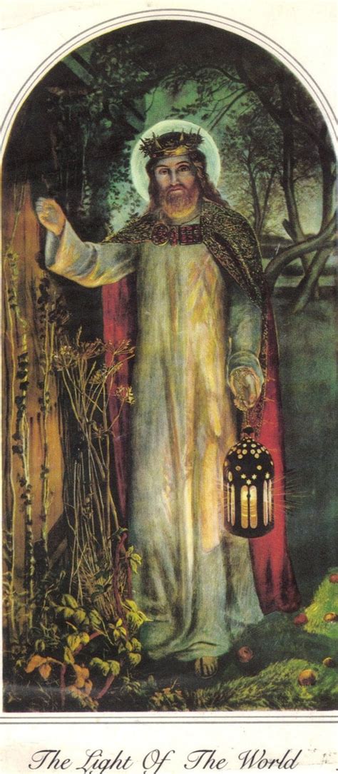 Light Of The World Print By Holman Hunt By Myveryownmuseum On Etsy
