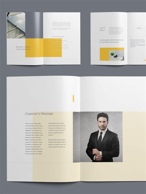 Simple Business Profile Template