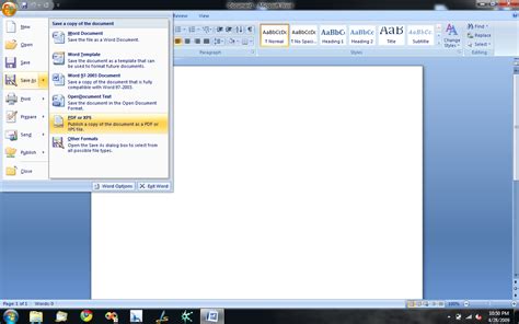 Microsoft Office 2007 Sp2 Out Now Redmond Pie