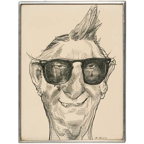 David Levine Caricature Drawing Sold At Auction On 26th March Bidsquare