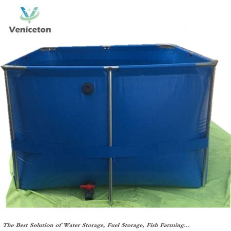 400gal 1800l Collapsible And Portable Fish Tank For Koi Show