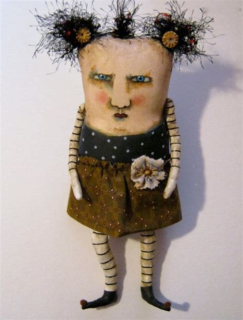 Weird Monster Doll Sandy Mastroniodd Dollmonster Elaine Art Doll