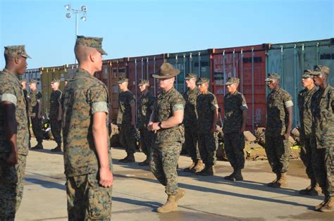 Marine Corps Recruit Depot Parris Island Personnel Return To Base
