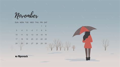 Free November 2019 Wallpaper Calendars Flipsnack Blog