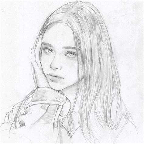 Sketch 2 Female Sketch Realistic Drawings Photo And Video Instagram
