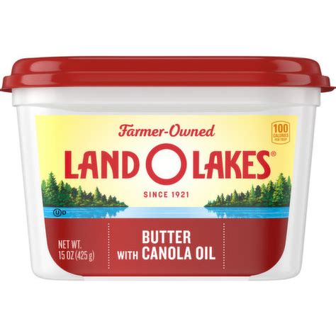 Land O Lakes Butter With Canola Oil