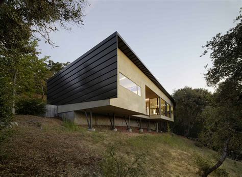 11 best steep slope images houses on slopes house design. Gorgeous House for Mobility Impaired Cantilevers over ...