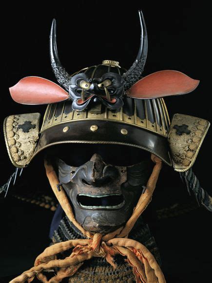 Samurai Face Mask And Pumpkin Helmet Kabuto Osaka Castle