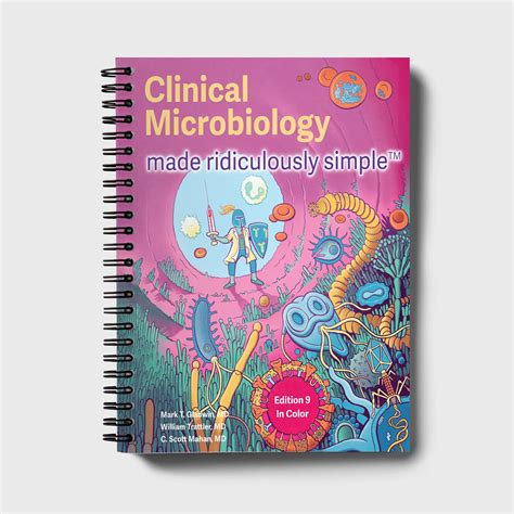 Clinical Microbiology Made Ridiculously Simple Spiral Bound Color