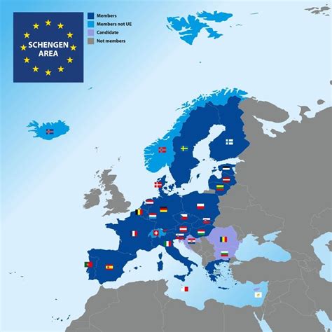 Estados Del Acuerdo De Schengen Área Schengen Etias