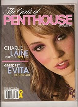 The Girls Of Penthouse Charlie Laine Greek Pet Evita July August