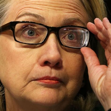Hillary Clinton Wearing Special Glasses Following Concussion