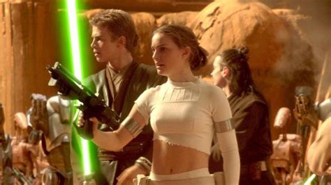 the battle dress of padme natalie portman in star wars attack of the clones spotern