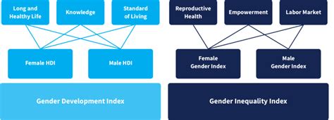 Components Of Gender Development And Inequality Indices Adapted From