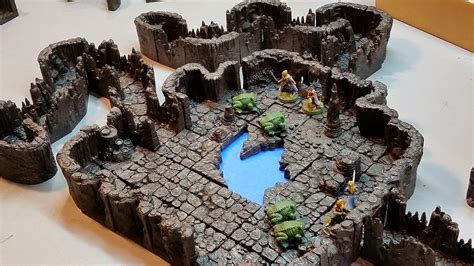 Xins Lair Dwarven Forge Cavern Kickstarter Has Arrived