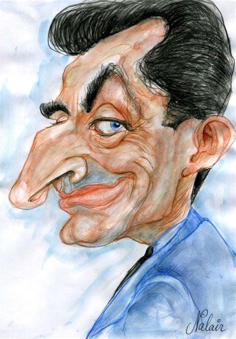 Nicolas Sarkozy Caricature Character Art Comic Drawing