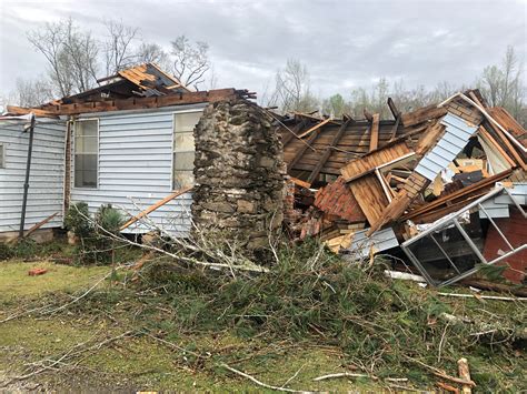 Photos From Titus Tornado Damage Overnight Alabama News