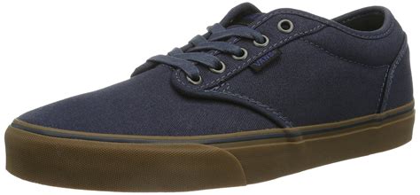 Vans Atwood Mens Low Top Sneakers Blue 12 Oz Canvas 55 Uk 385