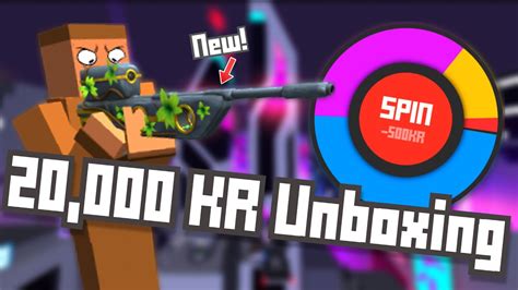 The Most INSANE 20 000 KR Krunker Unboxing Season 5 Unboxing