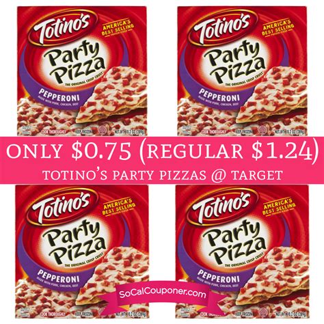 Only 075 Regular 124 Totinos Party Pizzas Target Until 1022