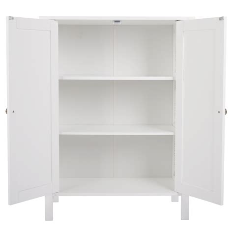 Discover amazing prices on white bathroom wall shelves. Kitchen Wall Cabinet White Storage Unit Laundry Garage ...