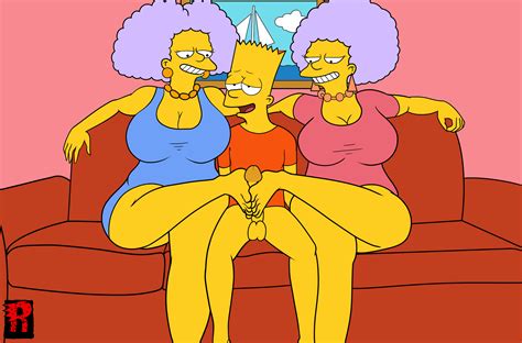 Rule 34 Aunt Aunt And Nephew Bart Simpson Bbw Big Ass Big Breasts