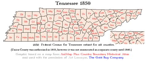 Tennessee Census Maps 1790 1930 Lewis County TNGenWeb