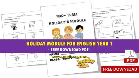 Documents similar to rph english year 1. Holiday Module for English Year 1 [Free Download PDF ...