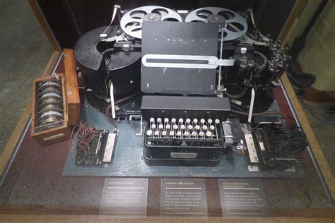 Modiefied Typex Machine At Bletchley Park Code Breaking Mu Flickr