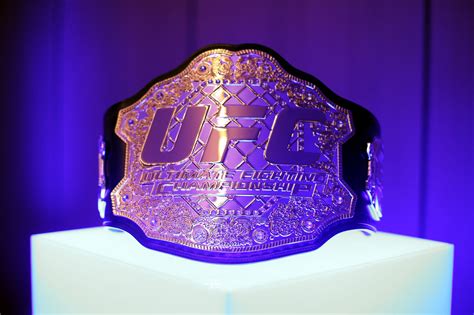 Ufc Hinting At Unveiling New Championship Belt Design At Ufc 232