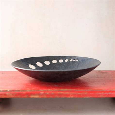 Decorative Metal Bowl With Contemporary Design 6th Anniversary T