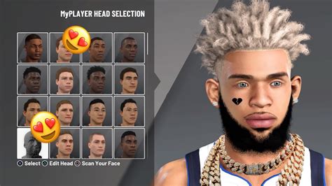 New Best Drippy Face Creation Tutorial In Nba 2k21 Look Like Comp In