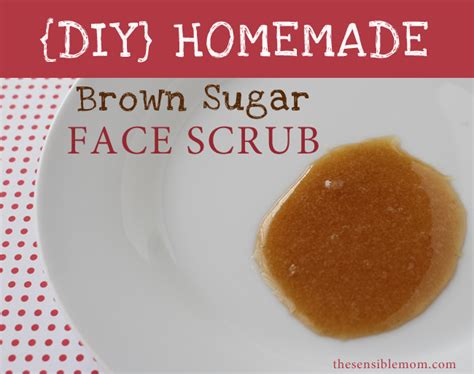 Homemade Sugar Scrub Brown Sugar Face Scrub