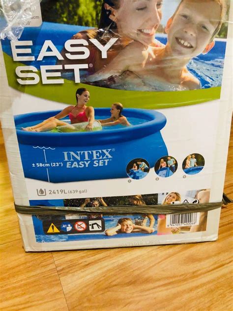 Intex Easy Set Inflatable Pool Sports Equipment Sports And Games Water