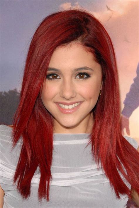 Ariana Grande Red Hair Ariana Grande Hair Ariana Grande Hair Color