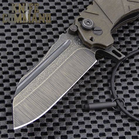 Wander Tactical Custom Mistral Extreme Duty Folding Knife Bi Tone