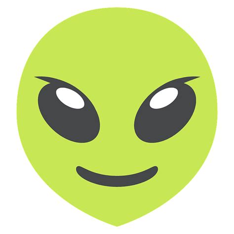 Alien Emoji Clipart Free Png Image Png Arts
