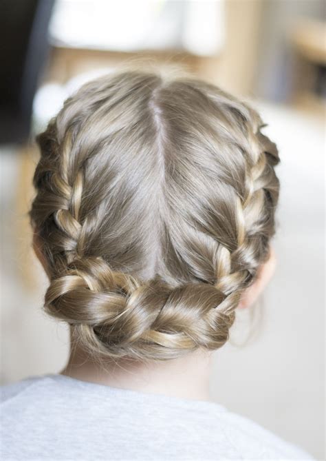 Simple Pretty Flower Girl Braids And Styles French Braid Into A Cute