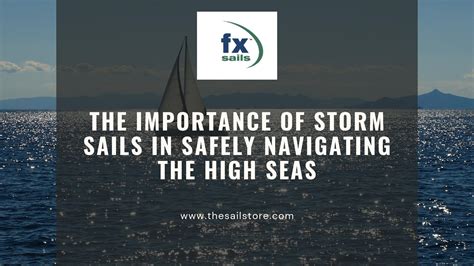 The Importance Of Storm Sails In Safely Navigating The High Seaspdf