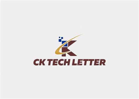 Premium Vector Logo Ck Tech Letter Company Name