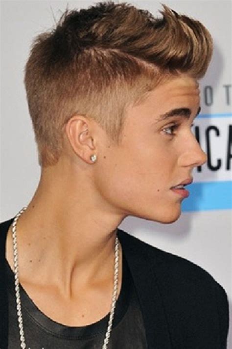 How To Style Your Hair Like Justin Bieber 2014 Justin Bieber Hairstyle Short Sides Thick Top