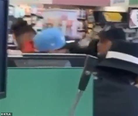 99 Cents Security Guard Is Fired After Punching Shoplifter In The Face